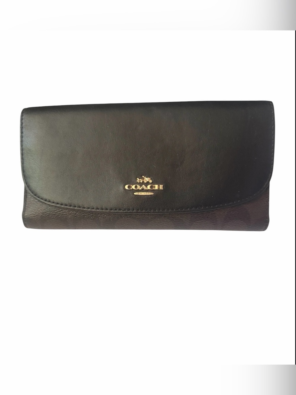 COACH Continental Slim Signature Envelope Woman’s Wallet